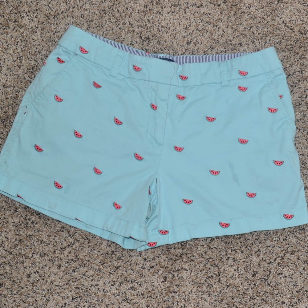 Super Cute Watermelon Khaki Shorts